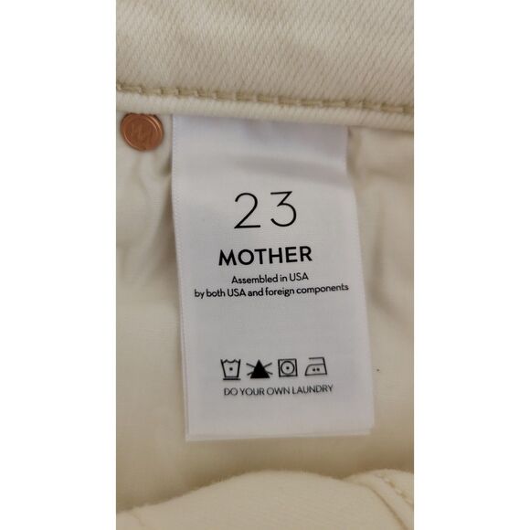Mother The Mid Rise Dazzler Crop Fray Jeans - Picture 5 of 5